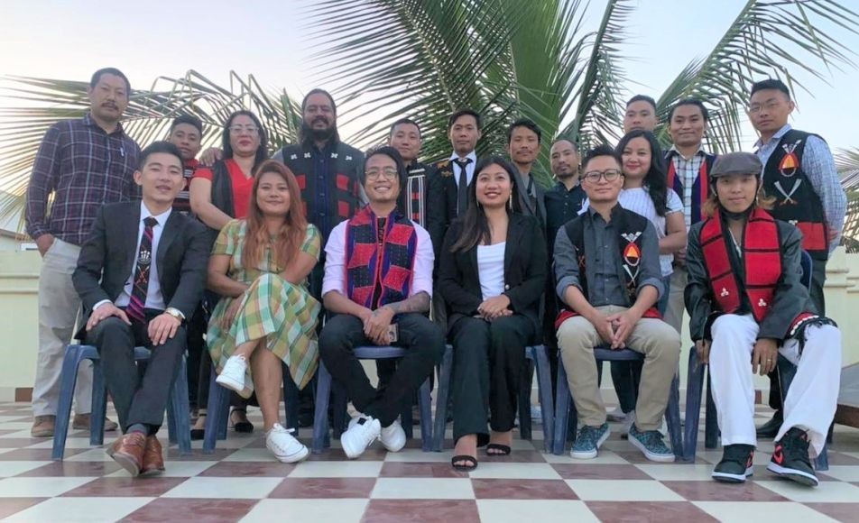 Eastern Nagaland Students’ Union, Bengaluru organized an official induction and prayer-cum-orientation programme on March 5. (Photo Courtesy: ENSUB)